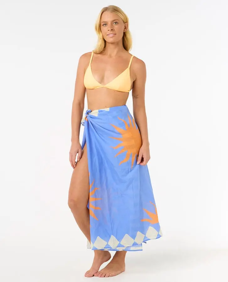 Rip Curl Summer Pareo Skirt In Blue 1