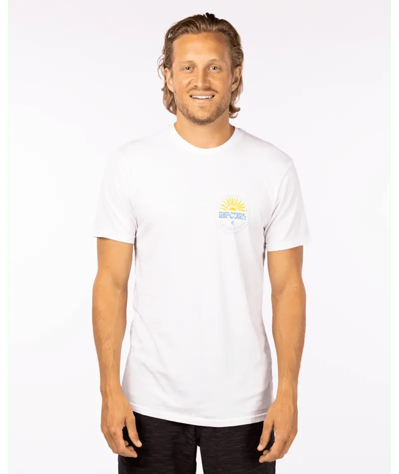 Rip Curl Sunset Seeker Short-Sleeve Tee In White 1