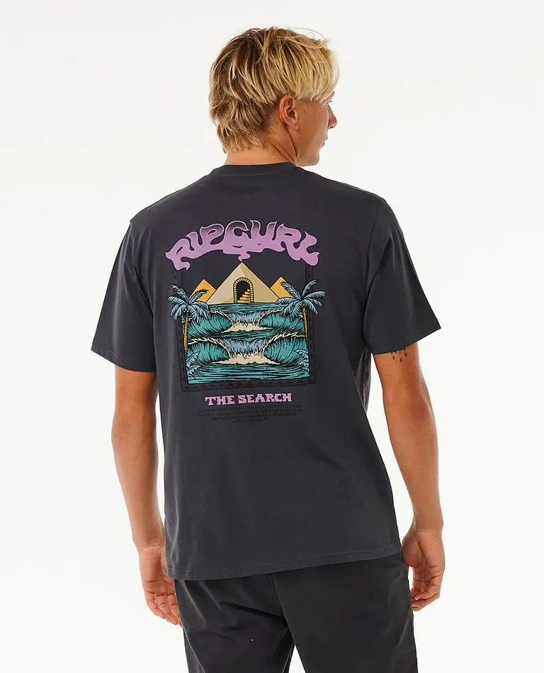 Rip Curl The Sphinx Washed Black Tee 1