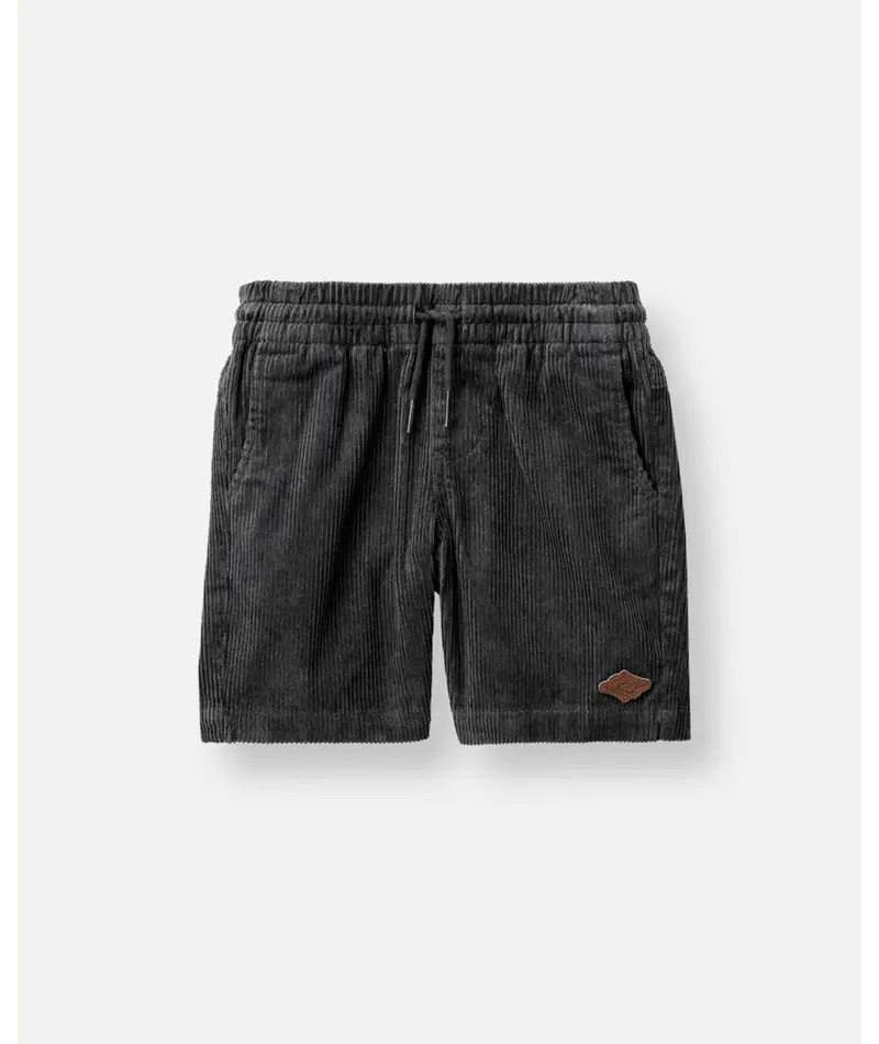 Rip Curl Toddler Surf Cord Volley Shorts – Washed Black 1