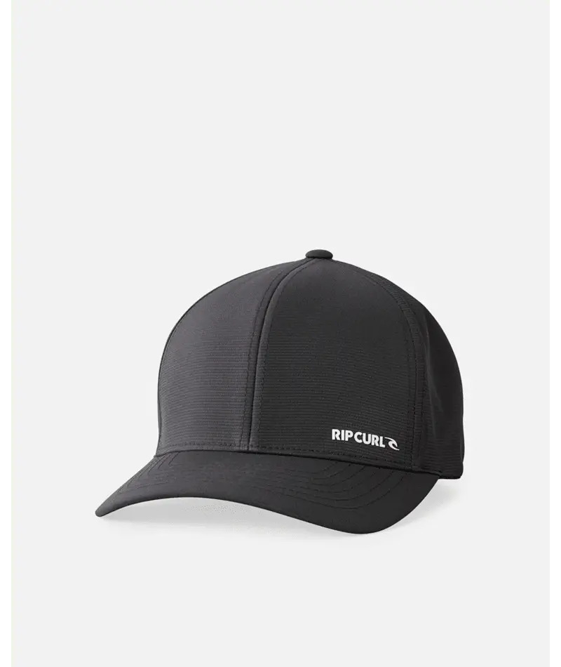 Rip Curl Vaporcool Phaser Flexfit Hat – Black Marle 1