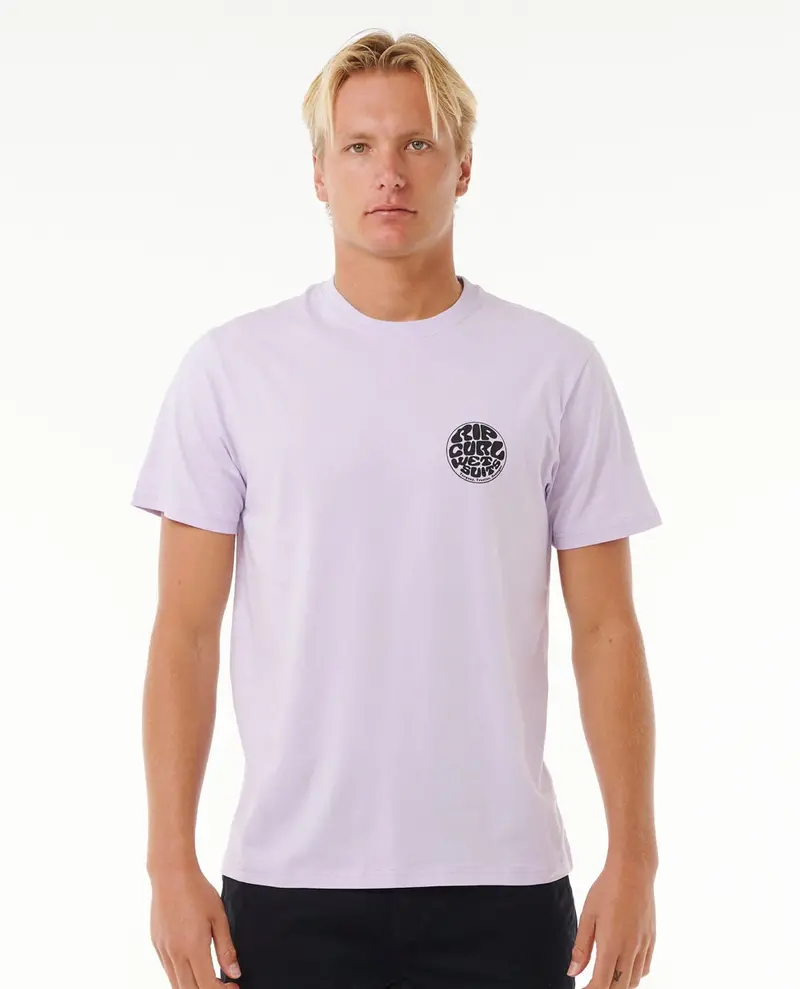 Rip Curl Wetsuit Icon Lilac Graphic Tee 1