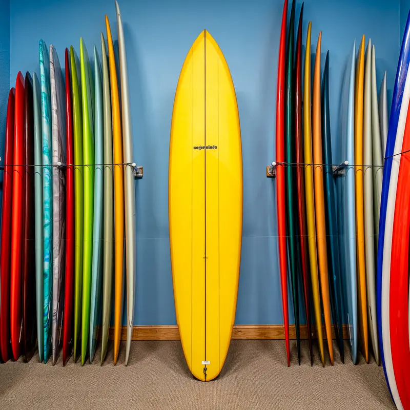 Roger Hinds The Master Pu/Poly Surfboard – 9'0" Balanced Performance Longboard 1