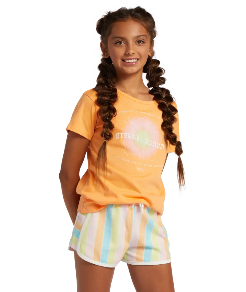 Roxy Day & Night B T-Shirt In Orange 1