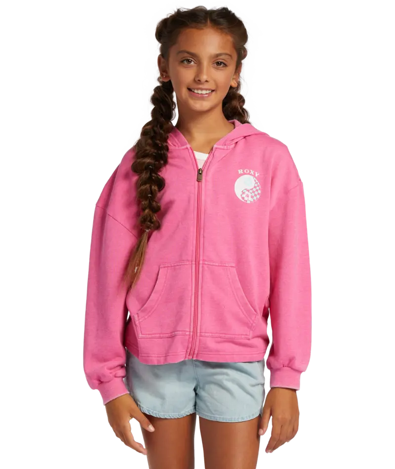 Roxy Early In The Morning Sweatshirt In Vivid Pink 1