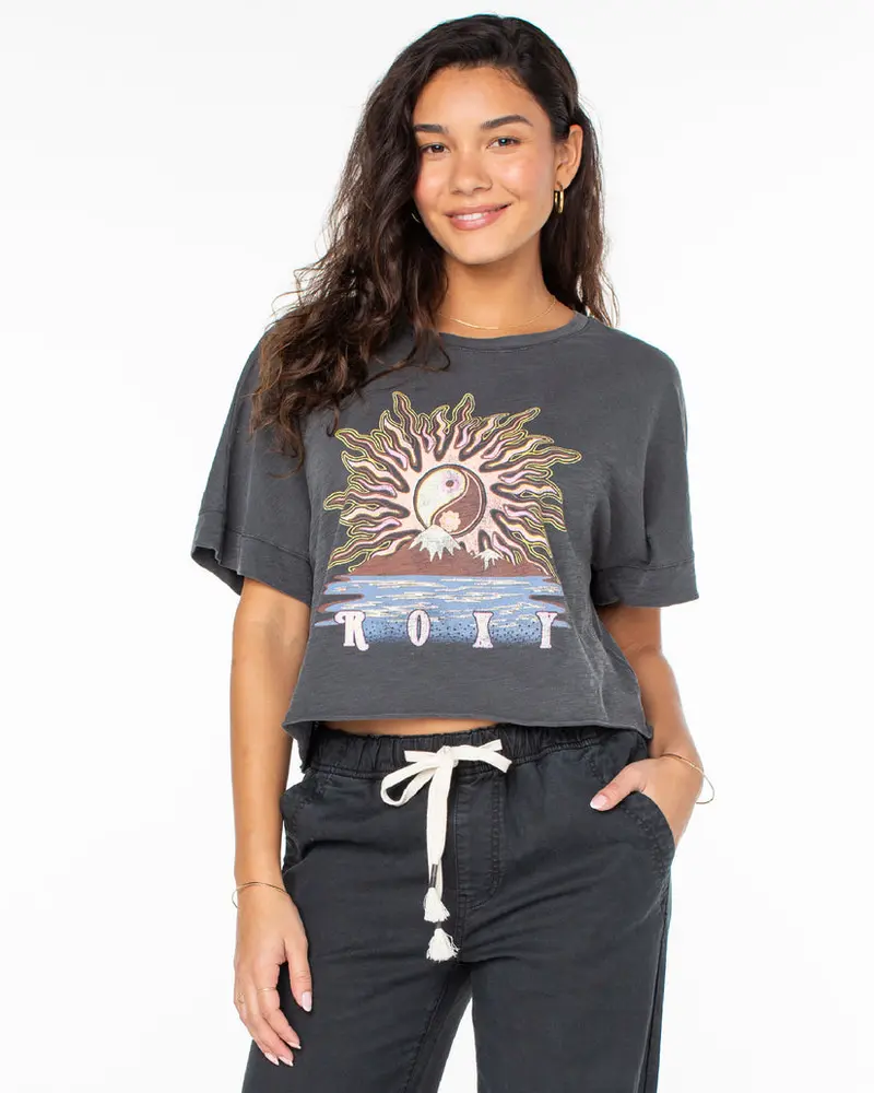 Roxy Free Spirit Phantom T-Shirt 1