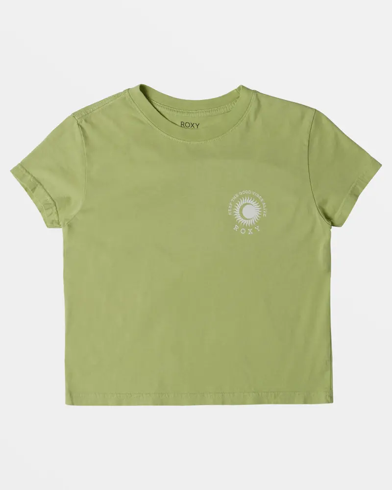 Roxy Girls Solstice Short-Sleeve Tee – Margarita Color 1