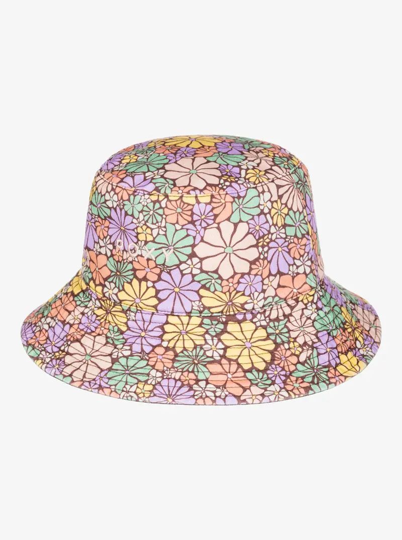 Roxy Jasmine Paradise Bucket Hat – Root Beer 1