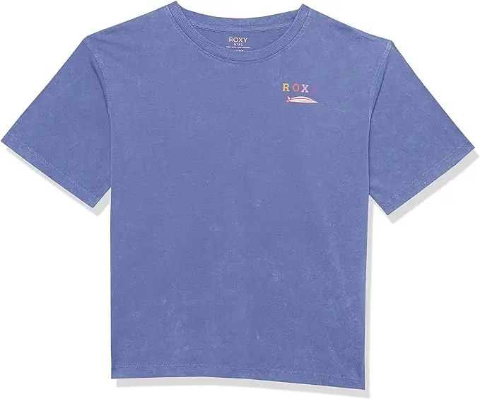 Roxy Marlin Gone To California Box-Cut T-Shirt 1