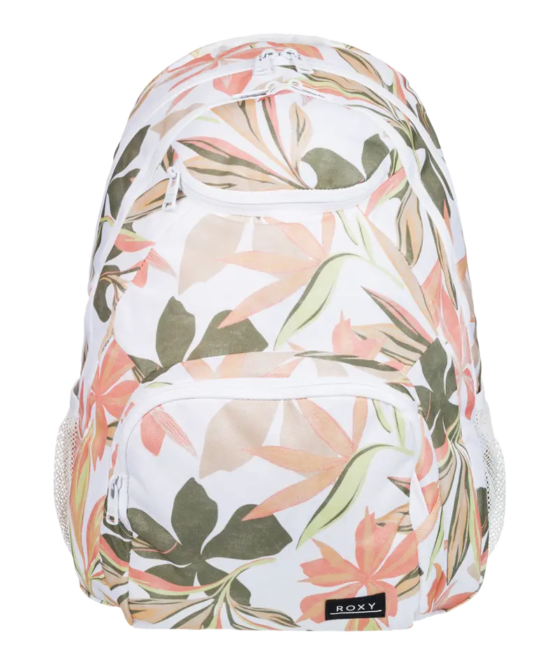 Roxy Shadow Swell Graphic Backpack – Bright White 1