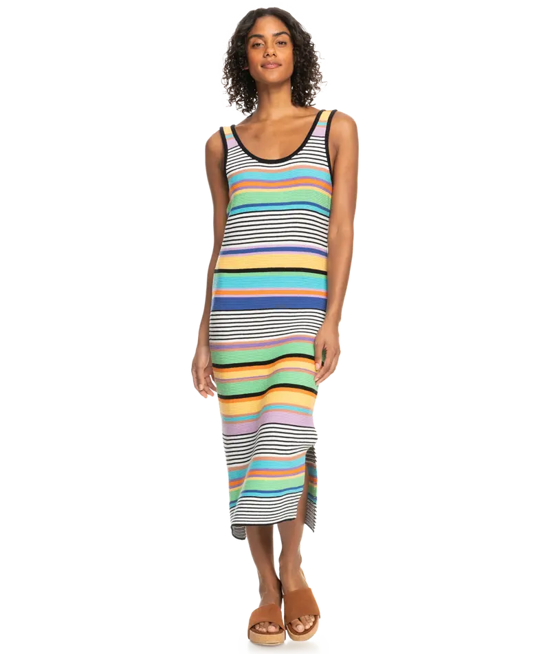 Roxy Sunshine Bouquet Midi Dress – Anthracite 1