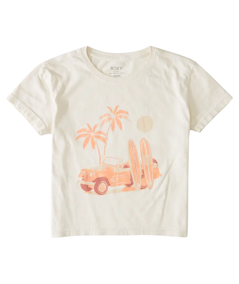 Roxy Top Down Casual Tee – Tapioca 1
