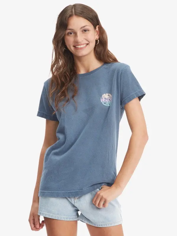 Roxy Waves Of Change Graphic Tee – Turbulence 1