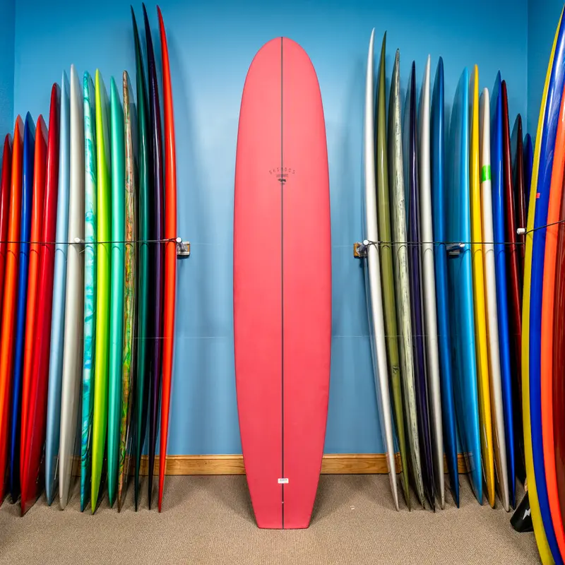 Skindog Cherry Picker Thunderbolt Surfboard – Silver Finish, 9'6"M Longboard 1