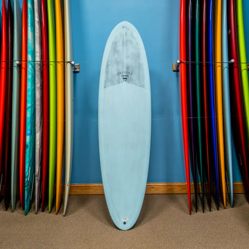 Skindog Ova Thunderbolt Black Shortboard – 7'0" 1