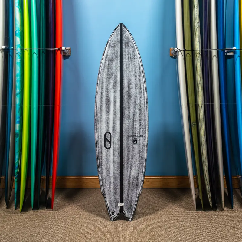 Slater Designs Great White Twin Surfboard – Firewire Volcanic Core, 6'2" 1