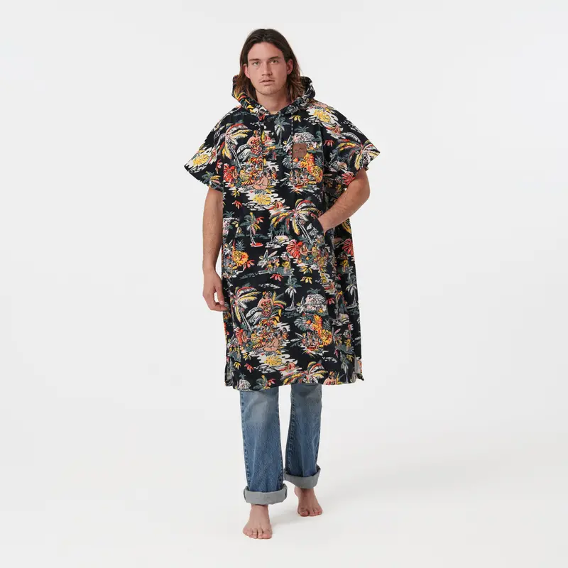 Slowtide Island Breeze Oversized Poncho – Multi-Color 1