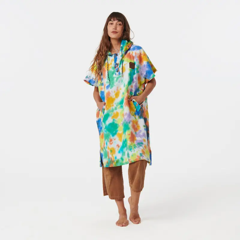 Slowtide Spicoli Poncho – Multicolor (Small/Medium) 1