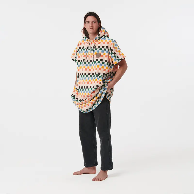 Slowtide Sundown Poncho – Multicolor (Small/Medium) 1
