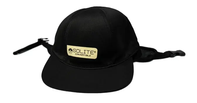 Solite Convertible Sun Hat In Black (Small/Medium) 1