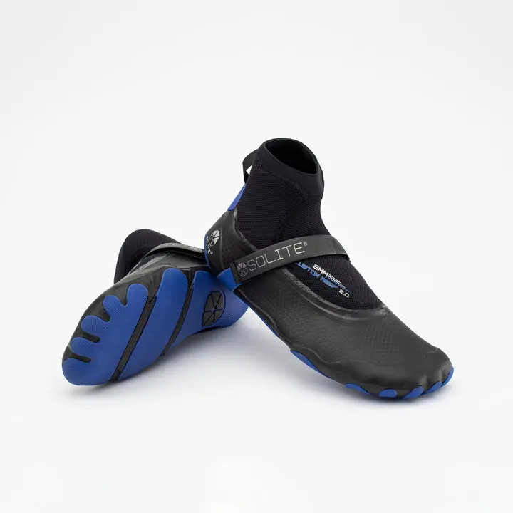 Solite Custom Reef 2.0 2Mm Surf Booties – Blue/Black 1
