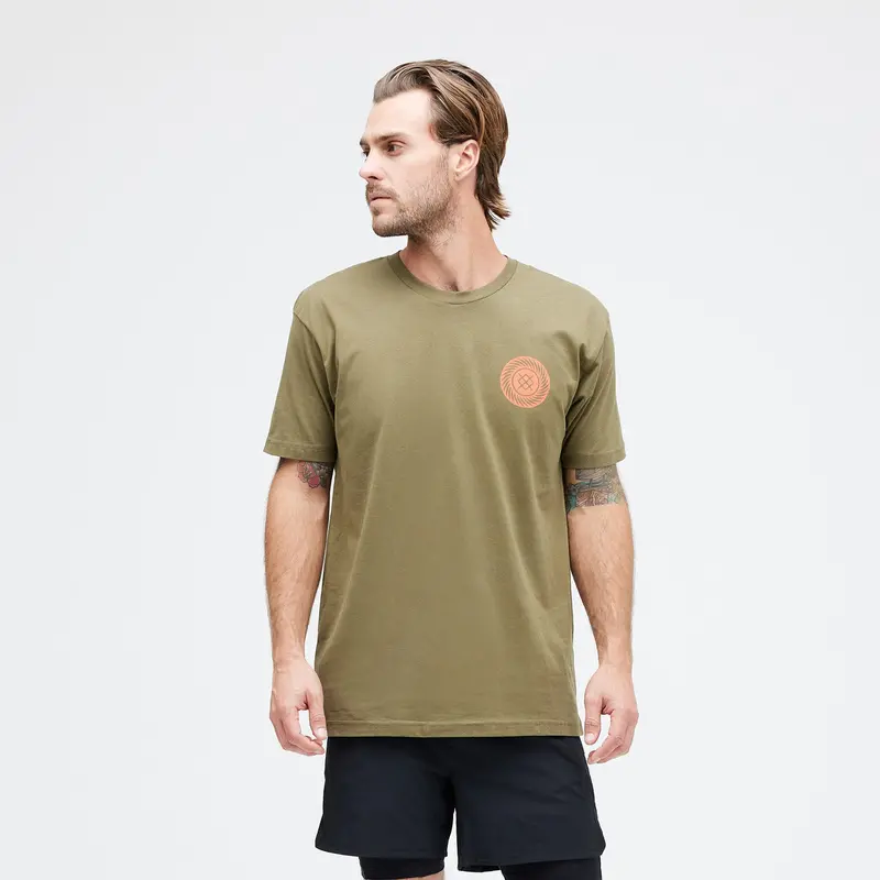 Stance Gyrate Graphic T-Shirt – Military Green 1
