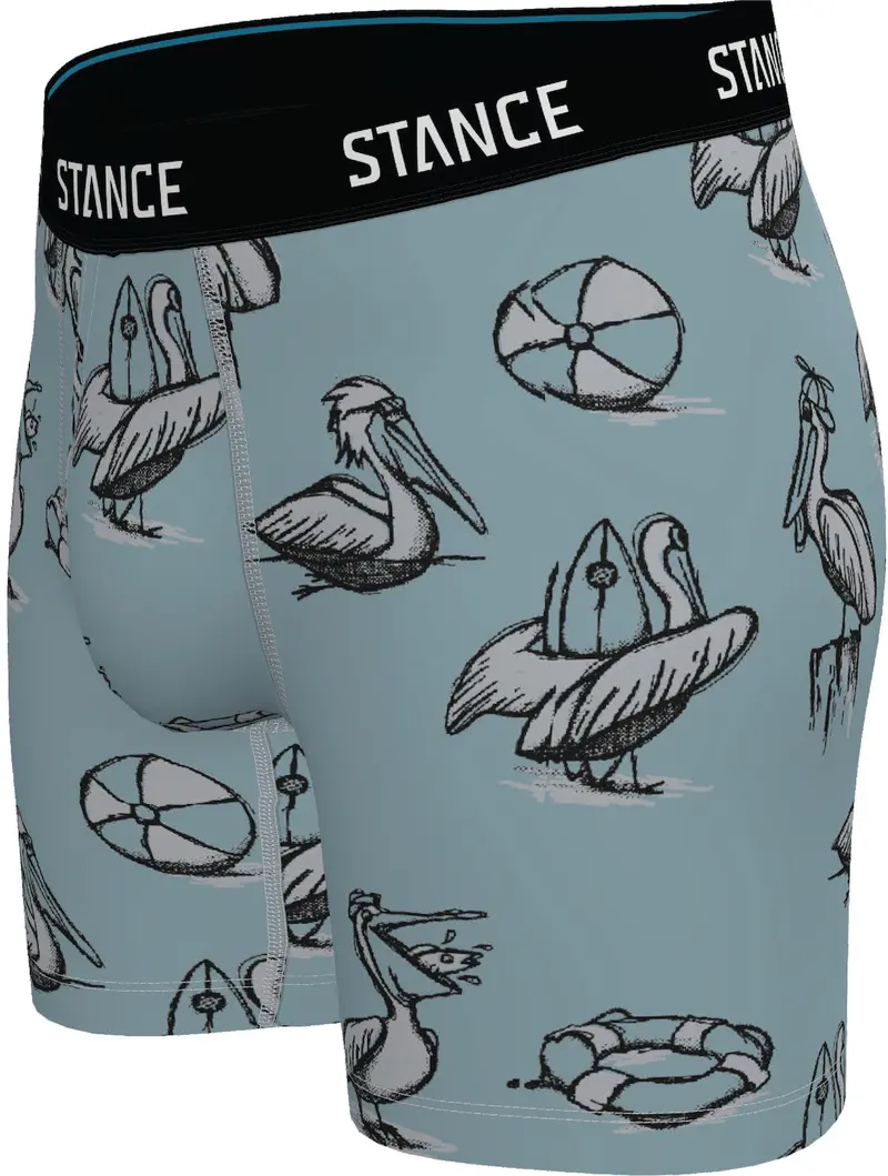 Stance Happy Pelican Boxer Briefs – Slate Gray 1