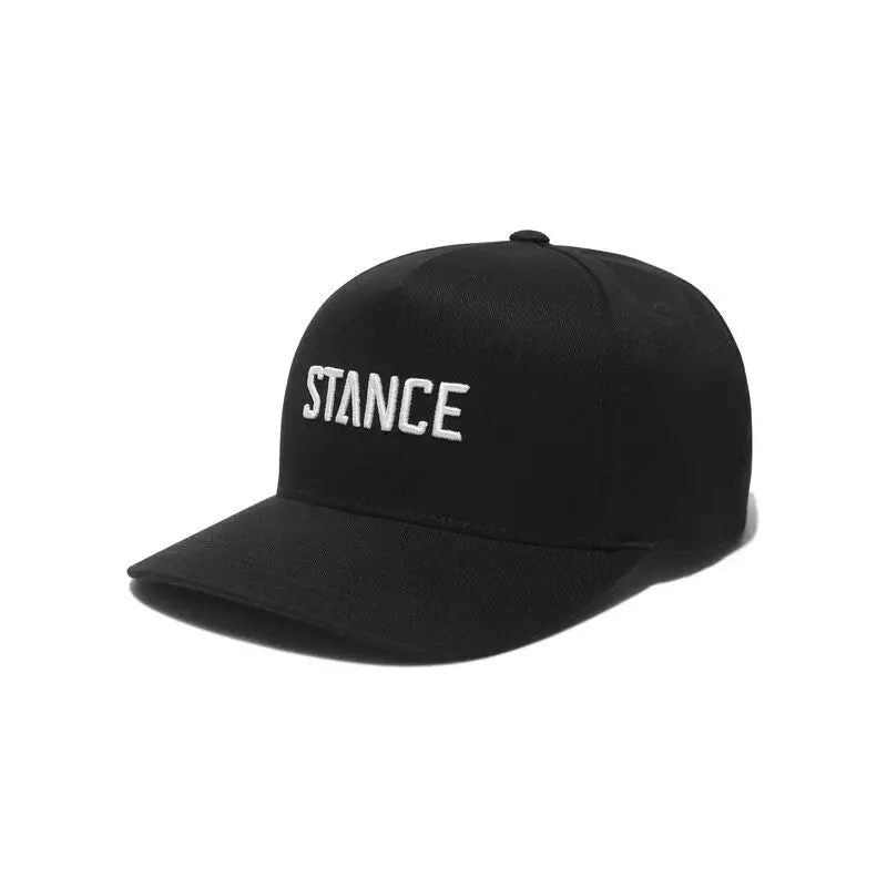 Stance Icon Snapback Cap – Black/White 1