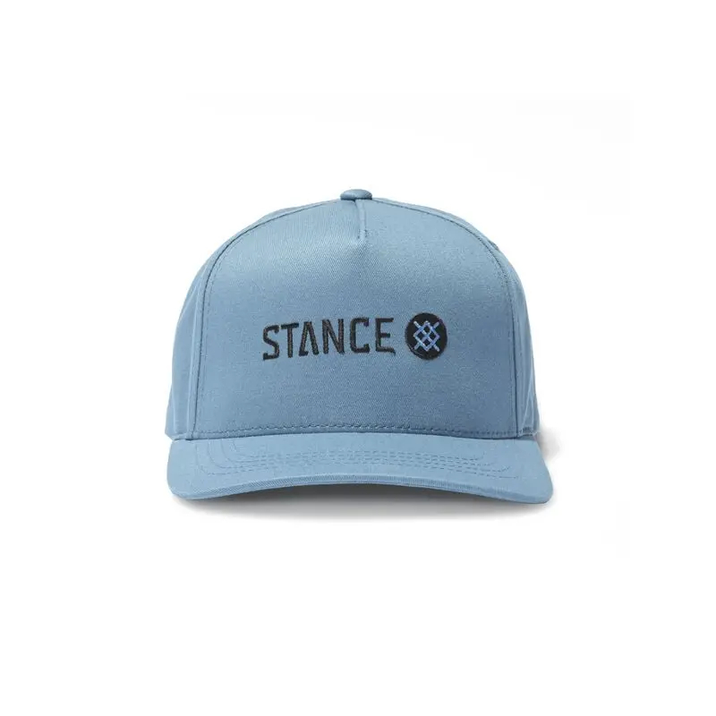 Stance Icon Snapback Hat – Bold Navy Blue 1