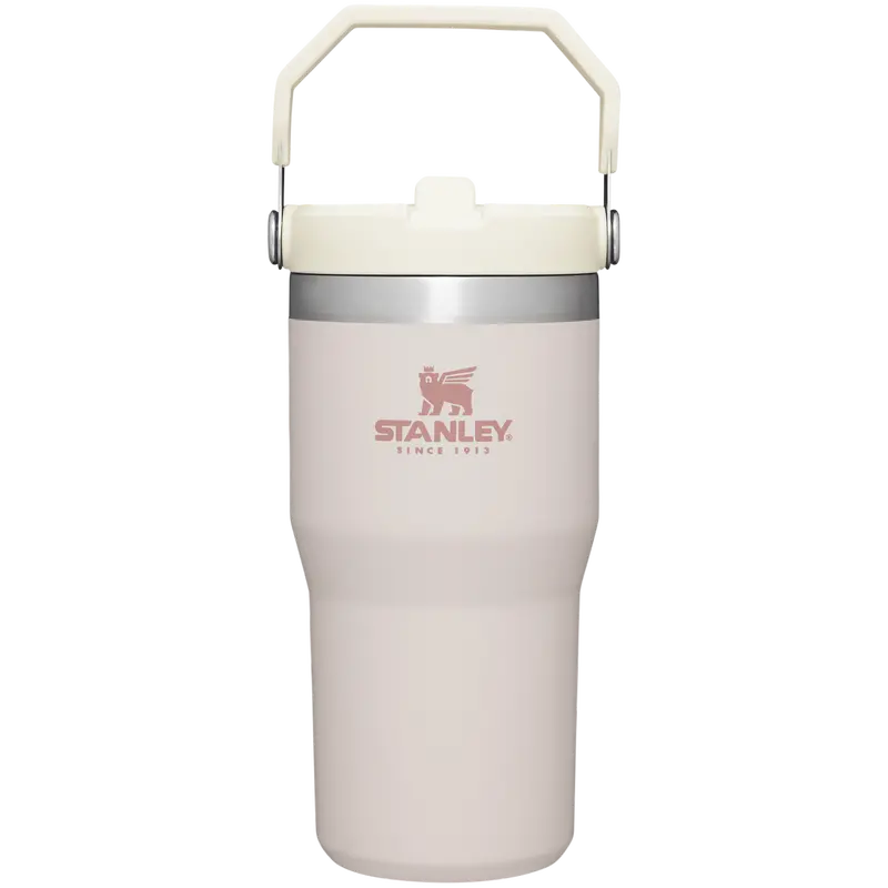 Stanley Iceflow 20 Oz Flip Straw Tumbler In Rose Quartz 1