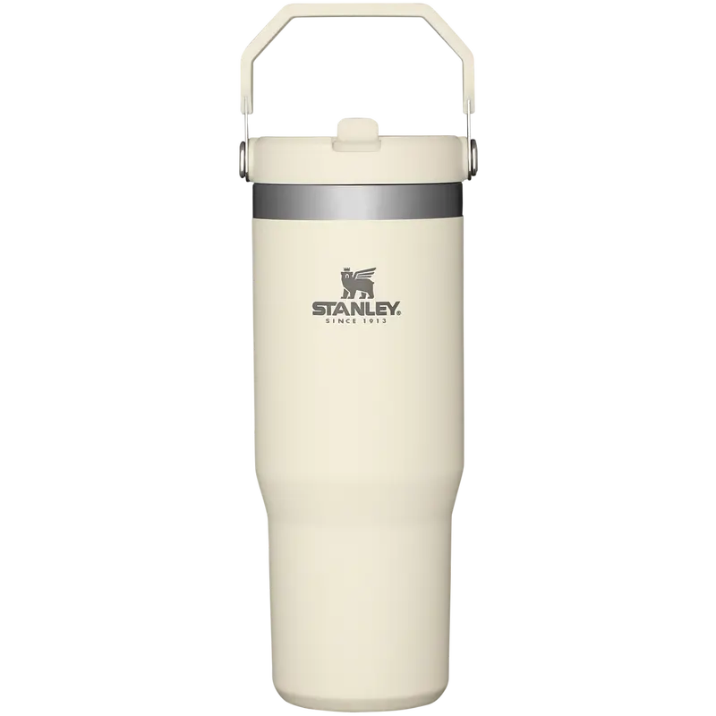 Stanley Iceflow 30 Oz Flip Straw Tumbler In Cream White 1