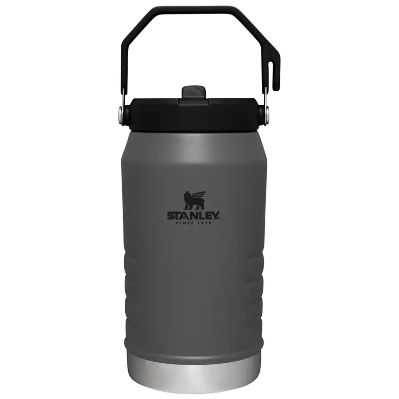 Stanley Iceflow 64 Oz Flip-Straw Insulated Jug – Charcoal Grey 1