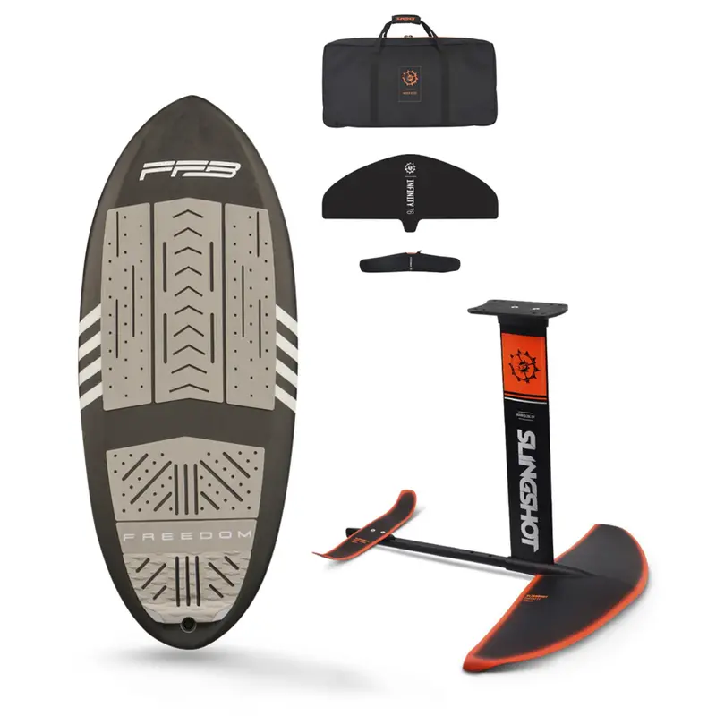 Starter Surf Foil Package – Fsurf V3 Board + Techno 2.0 Foil (4'8") 1