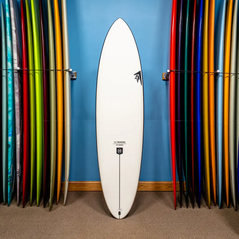 Stu Kenson Tj Twinzer Firewire He Surfboard 7'4" 1