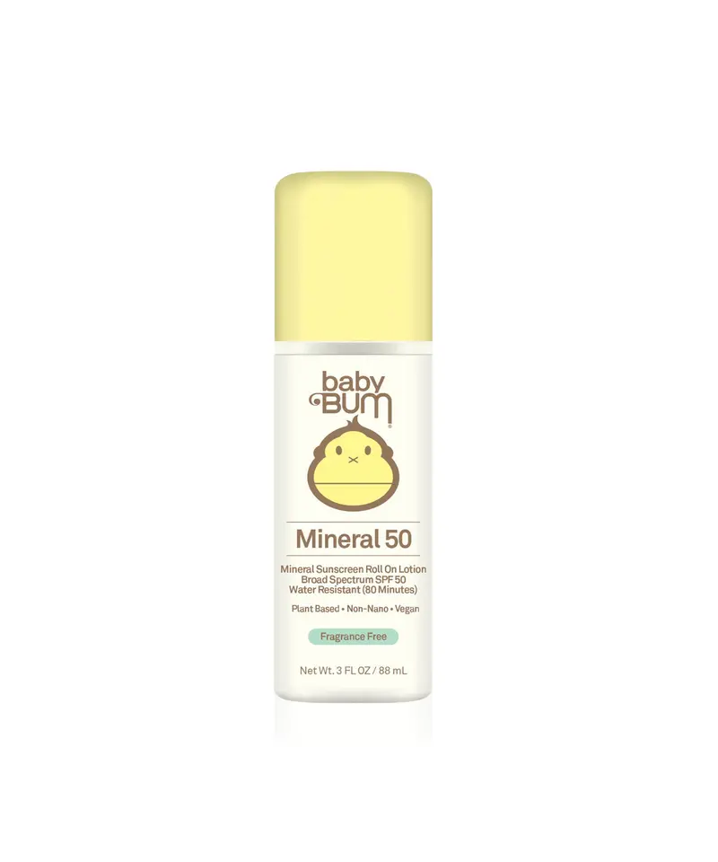 Sun Bum Baby Bum Mineral Sunscreen Roll-On Lotion Spf 50 1