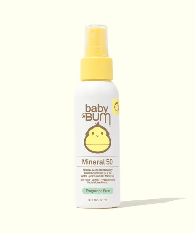 Sun Bum Baby Bum Mineral Sunscreen Spray Spf 50 – Reef Safe 1