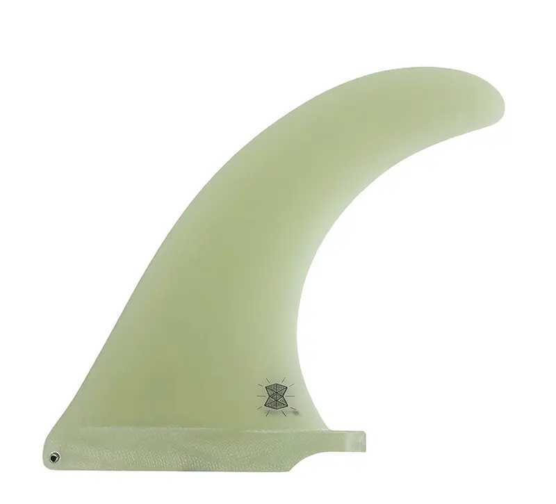 True Ames Alex Lopez Terrapin Single Fin – Clear Finish, 7.95" 1