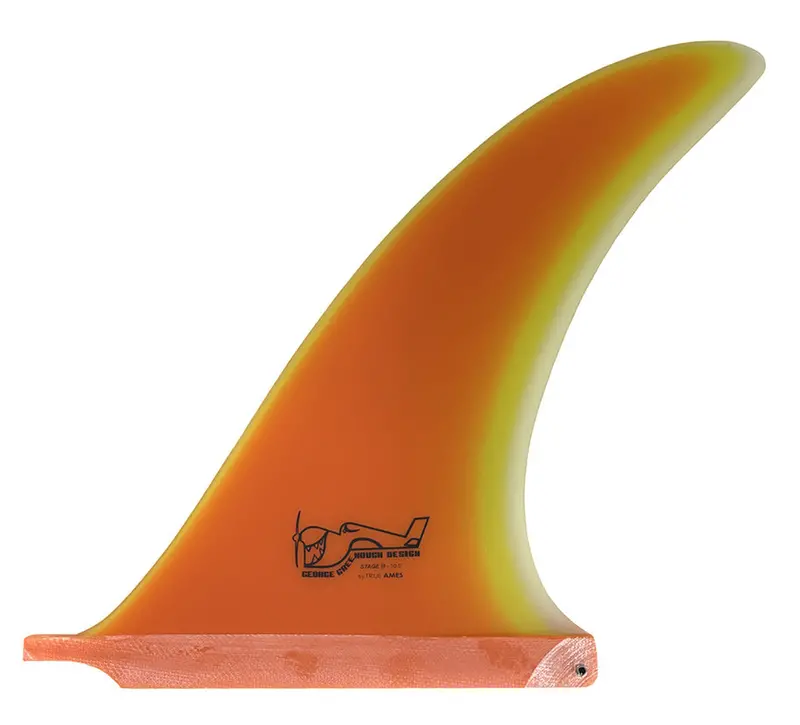 True Ames Greenough Stage Iii Orange Single Fin 1