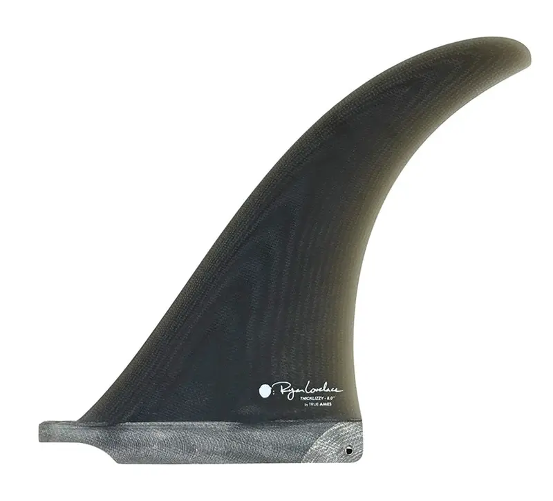 True Ames Lovelace Thicklizzy Fiberglass Single Fin – Smoke 1