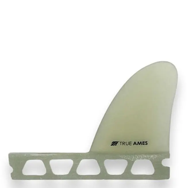 True Ames Side Bite Fin – Clear Transparent, 2.6" 1