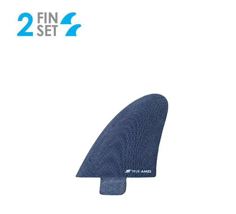 True Ames Valaric Canards Fcs-Compatible Fiberglass Fin Set – Matte Black Finish 1