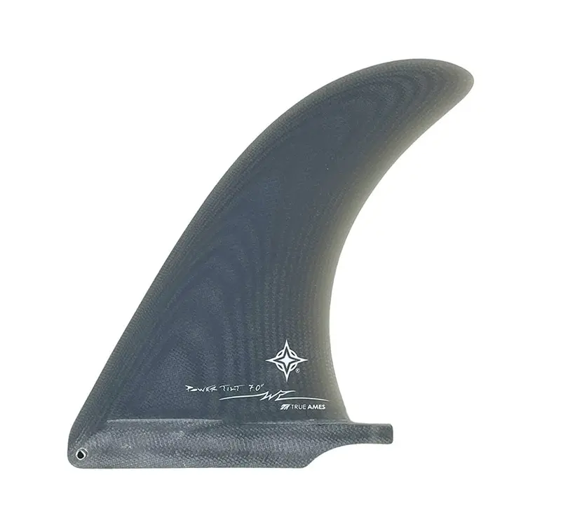 True Ames Wayne Rich Power Tilt Single Surf Fin – Smoke Finish 1
