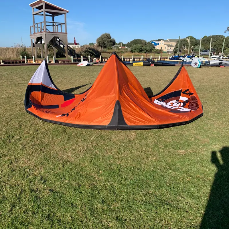 Used Ozone Alpha V1 Kite – 10 Square Meter, Orange 1