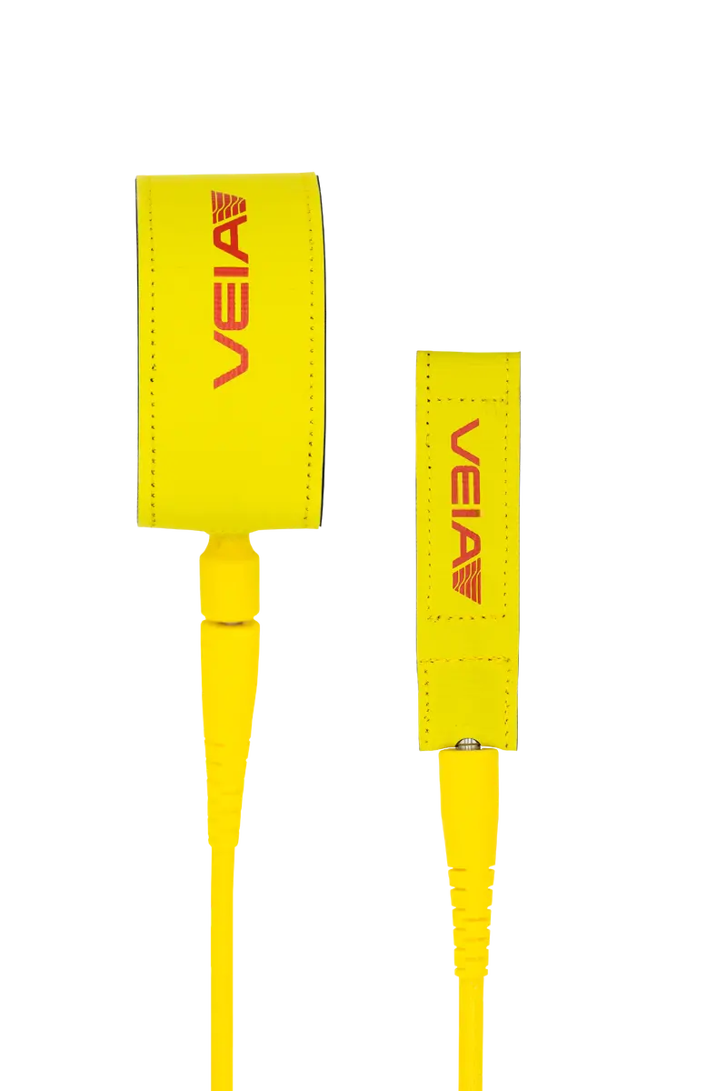 Veia Jjf Pro Leash – Yellow/Red, 6' X 7Mm 1