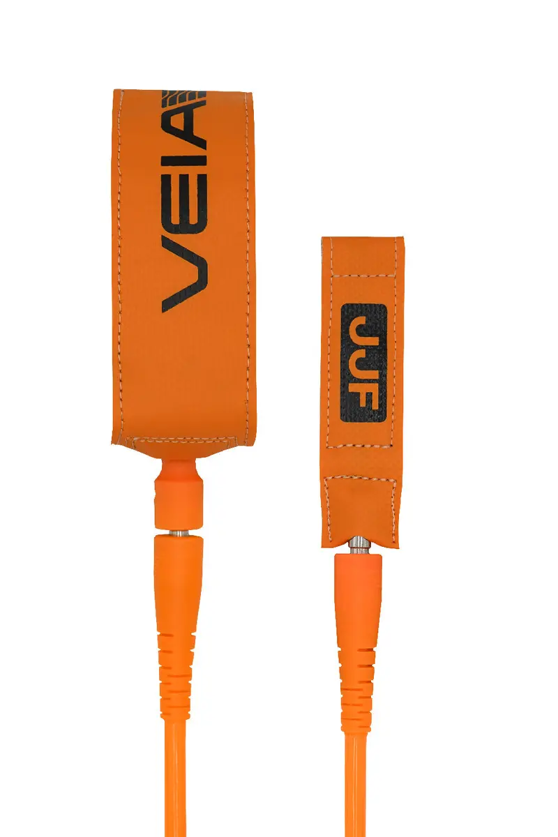 Veia Jjf Pro Surf Leash – Hi-Vis Orange, 6 Feet 1