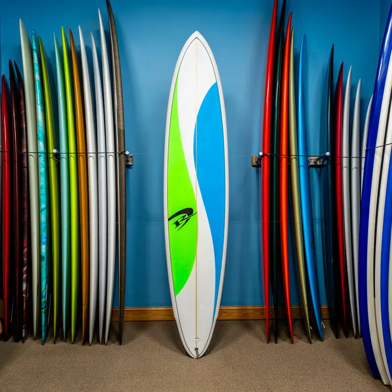 Vintage Maurice Cole Reverse Vee Alpha Twin – 8'9" Pu/Poly 1