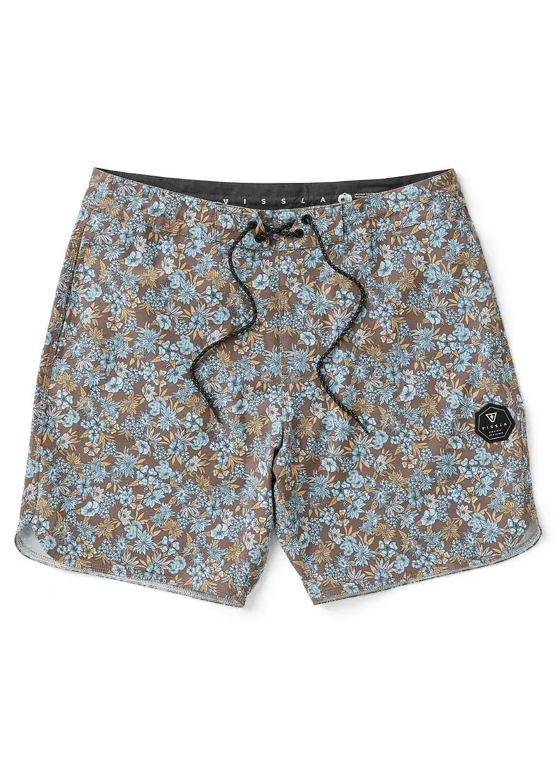 Vissla Beacons 17.5" Eco Boardshorts – Dark Earth 1