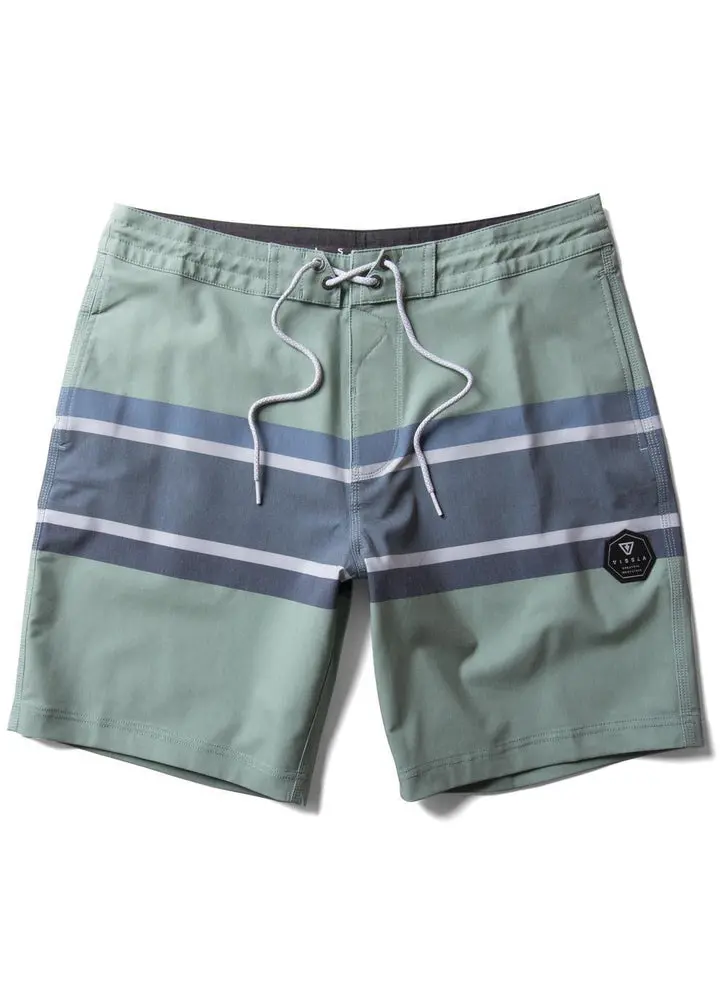 Vissla Cheater Five 18.5-Inch Men'S Boardshorts In Agave 1