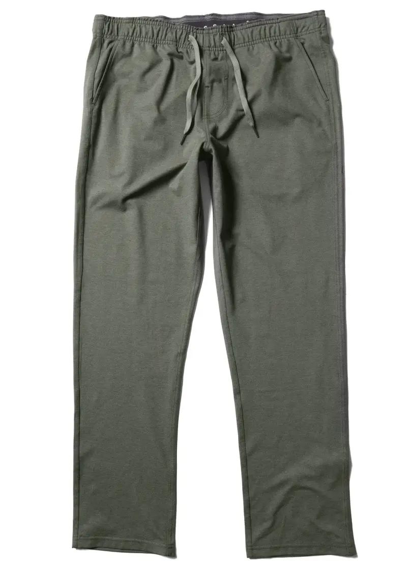 Vissla Comp Lite Eco Elastic Waist Pants In Tarp Heather 1