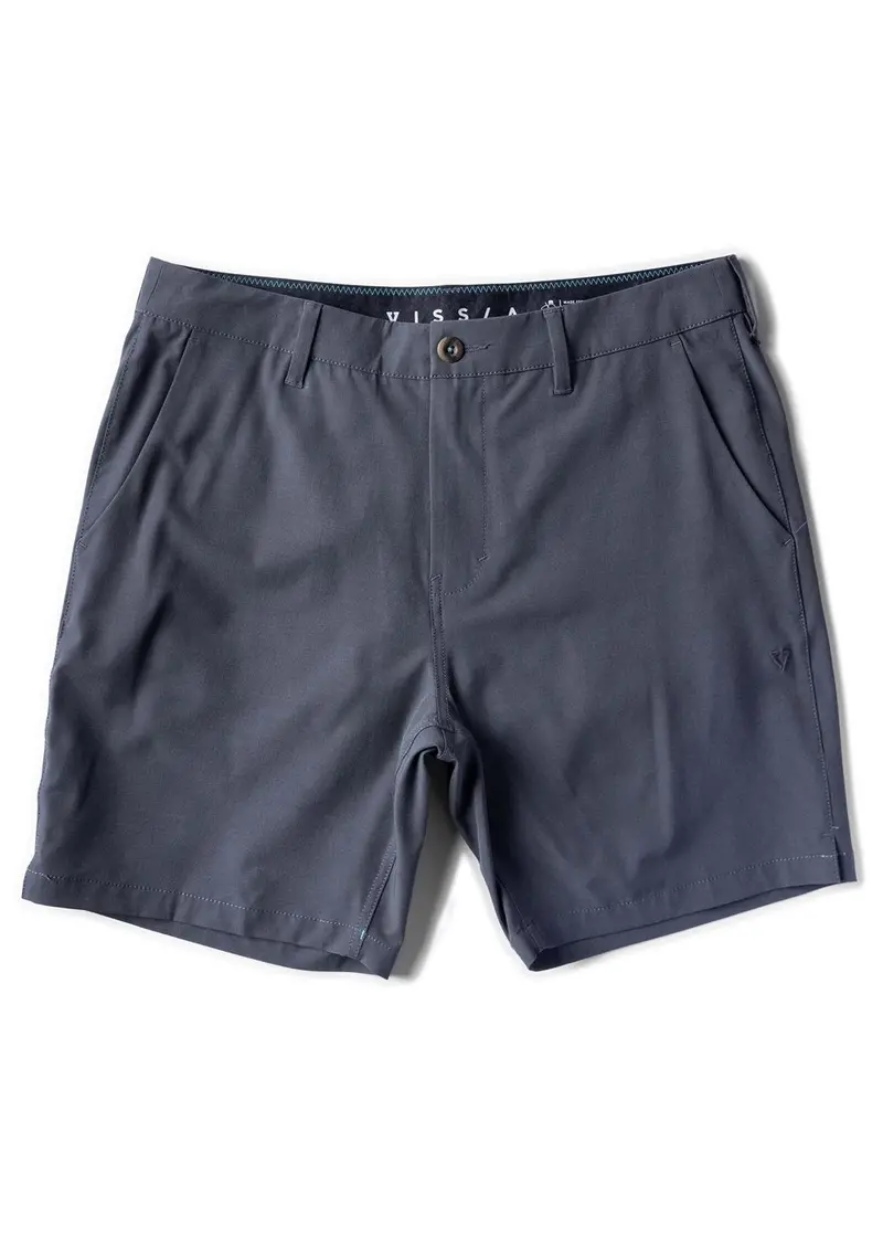 Vissla Cutlap Eco Hybrid Shorts – 17.5-Inch Dark Grey 1